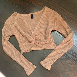 Crop sweater